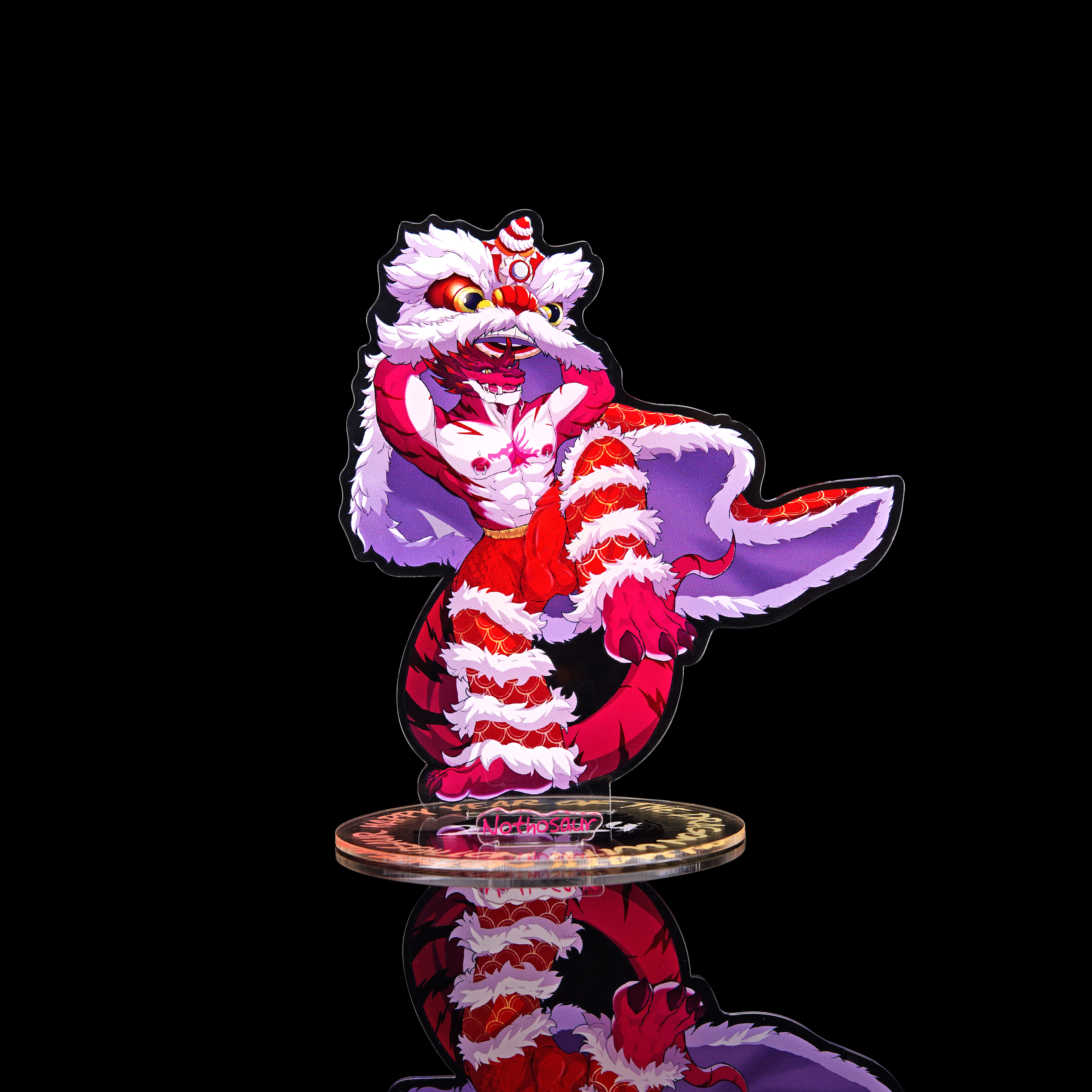 Nothosaur Dragon Standee
