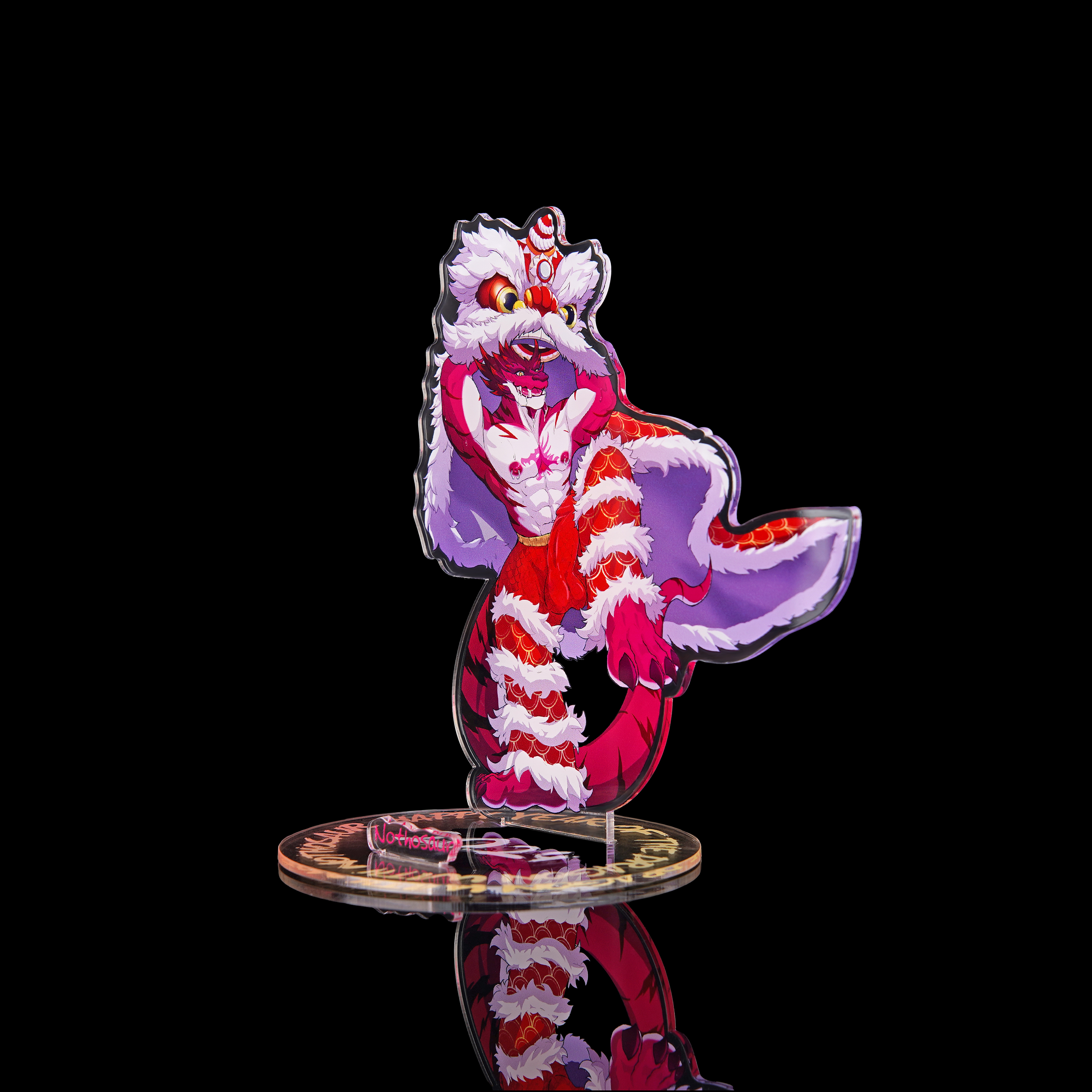 Nothosaur Dragon Standee