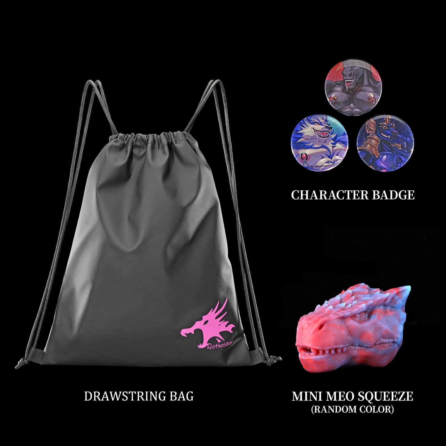 Drawstring Bag Set