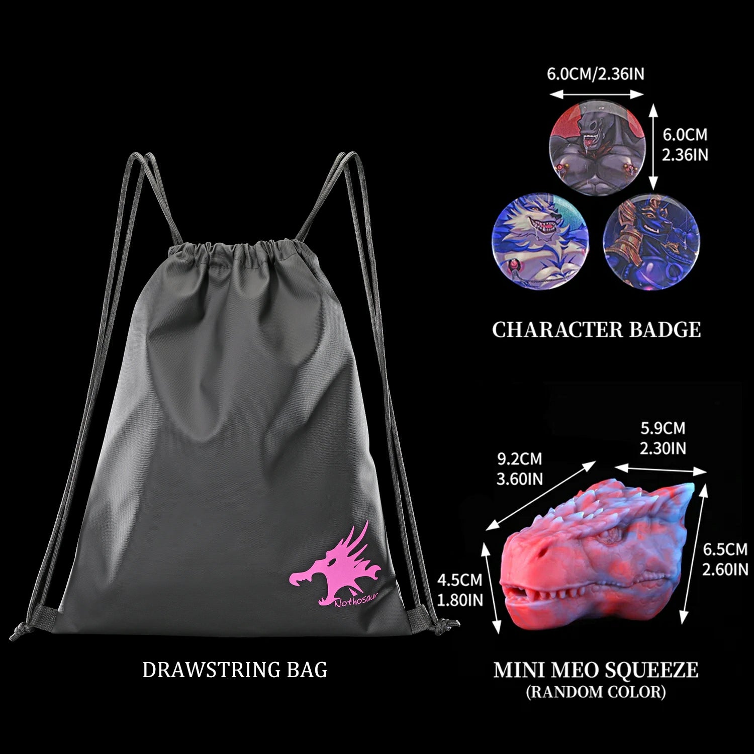 Drawstring Bag Set