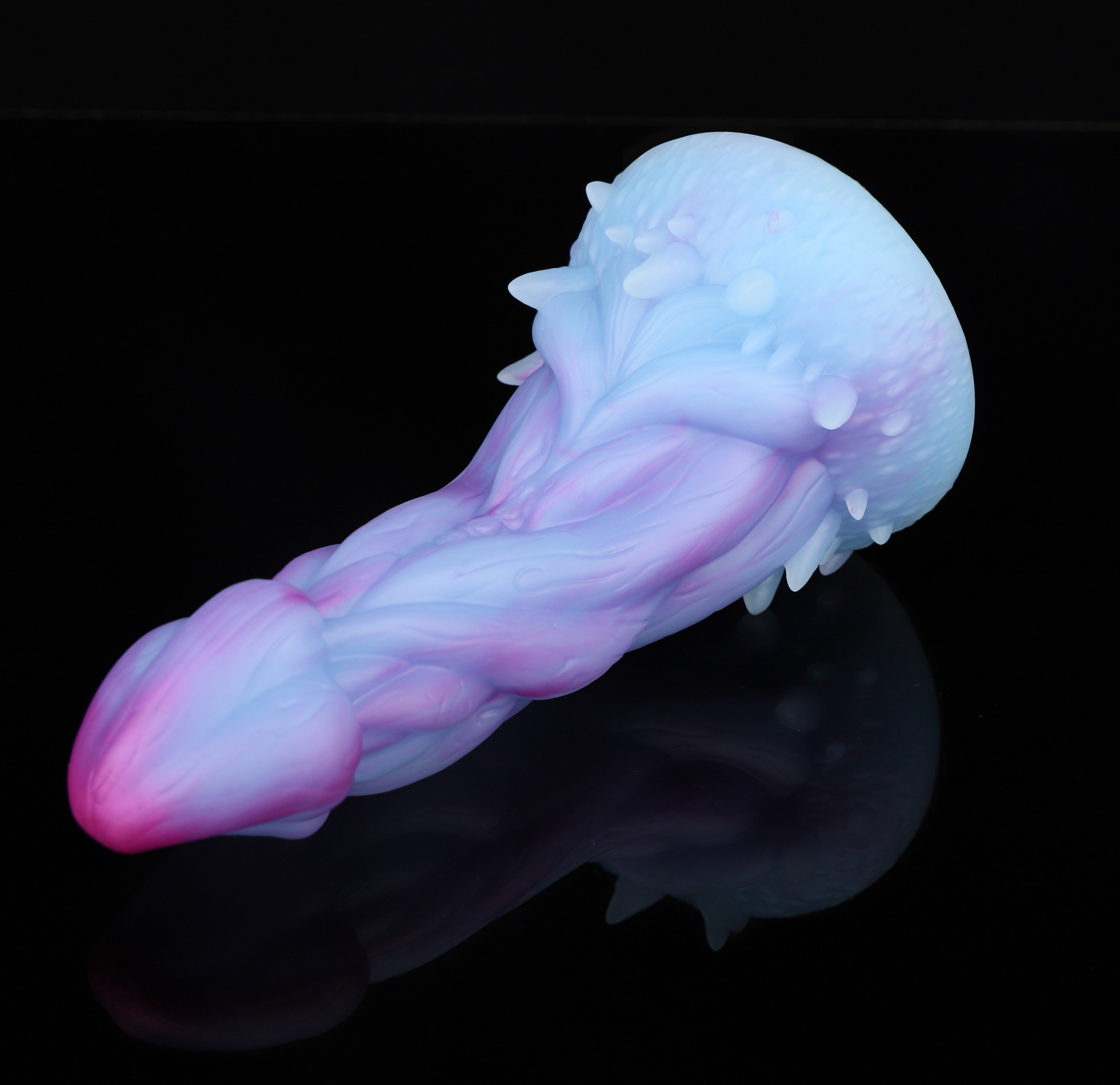 Violett-blauer Stream