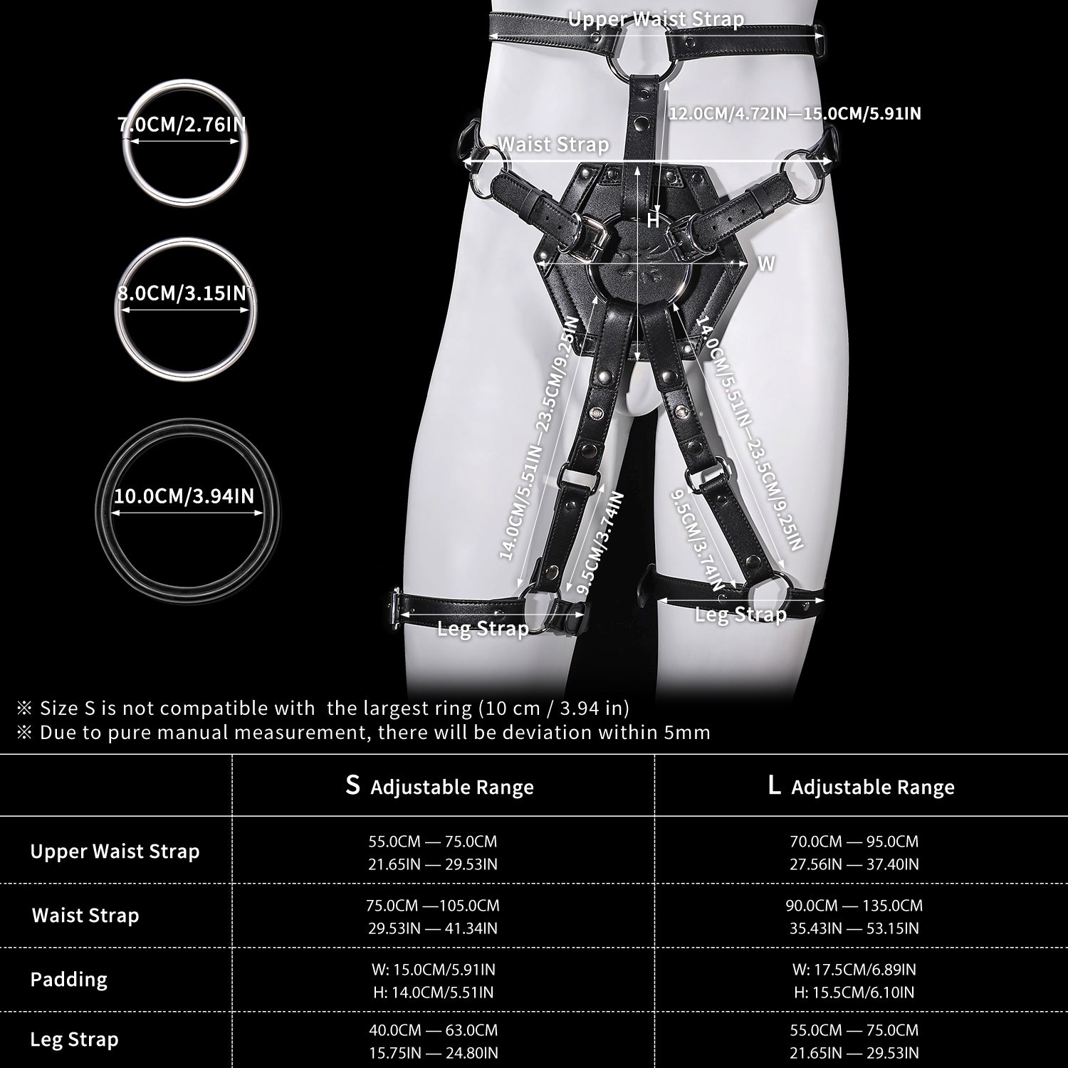 Yrdeno Strap On Harness