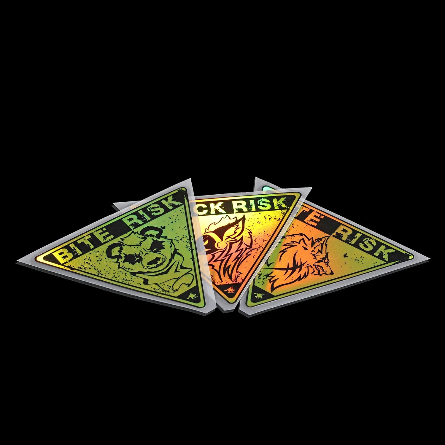 Caution Stickers Pack
