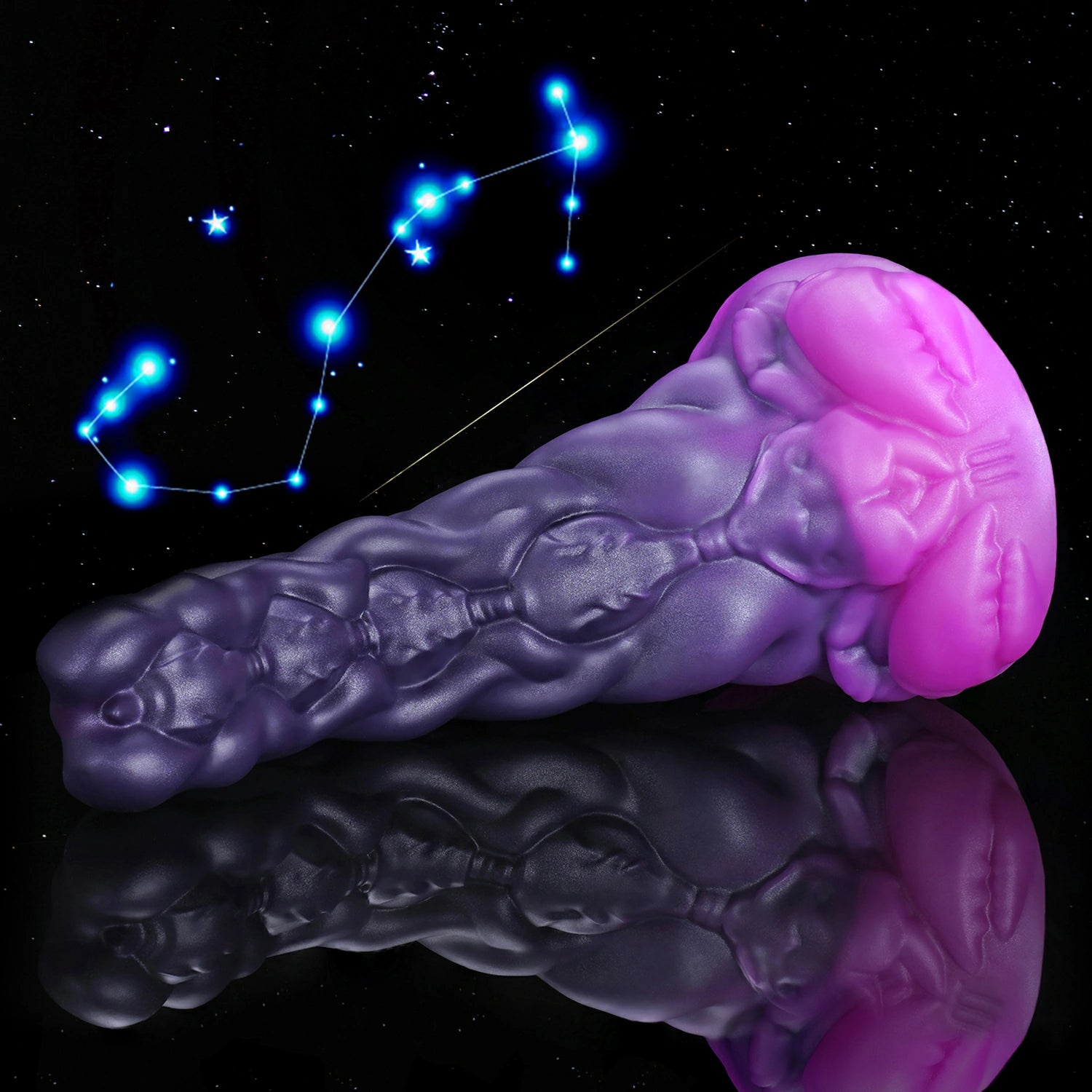 this is a purple dildo