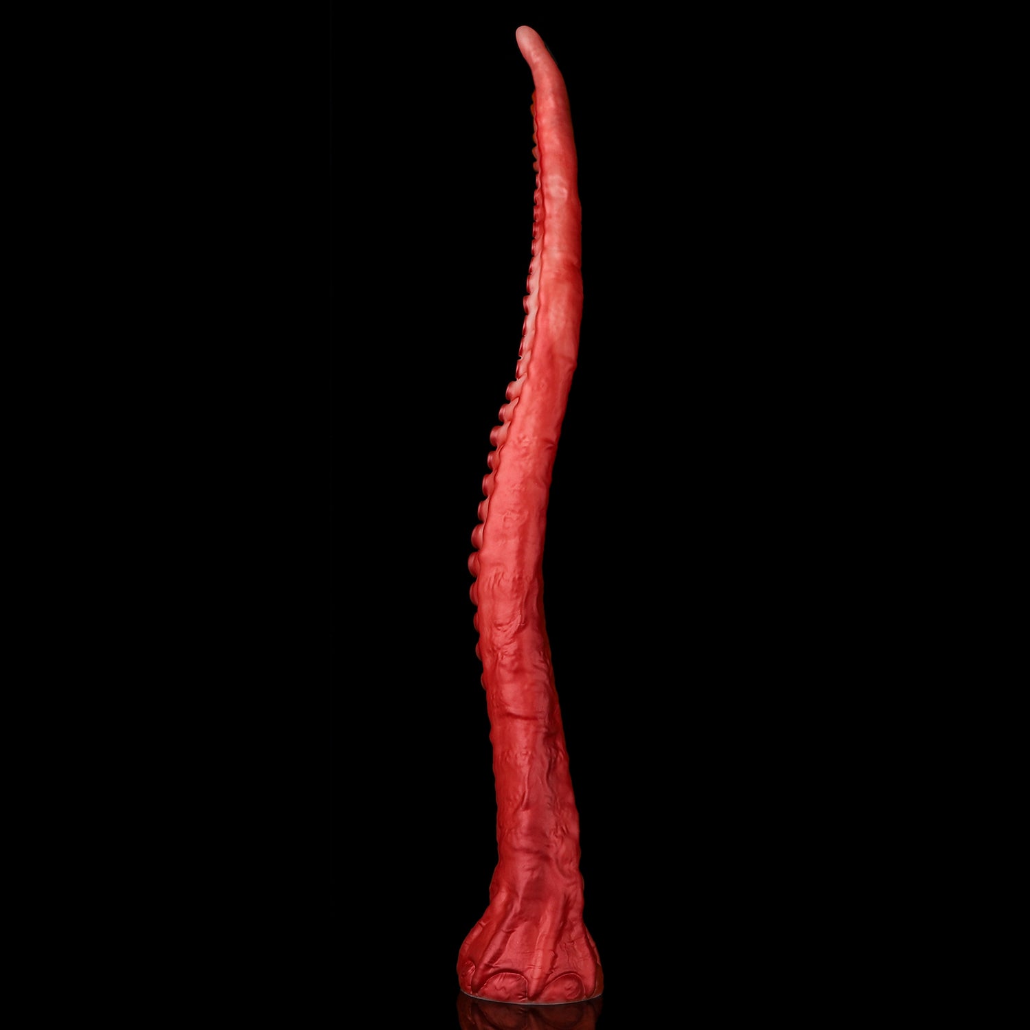 alla fantasy dildo back view in red color